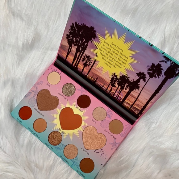 BEACH BABE EYESHADOW & HIGHLIGHTER PALETTE NIB - Picture 5 of 8